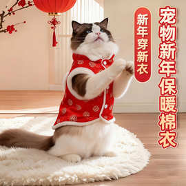 新款猫咪牵引绳宠物背心式胸背小型犬透气带反光防挣脱遛猫牵引绳