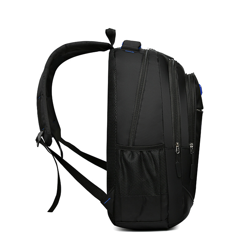 Mochila de viaje al aire libre de ocio Mochila de computadora de viaje de negocios para hombres Mochila escolar simple de gran capacidad para estudiantes de secundaria