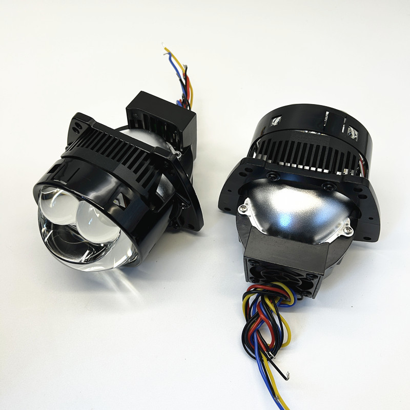 Lentes láser de faro LED 3.0 pulgadas actualización sin pérdidas
