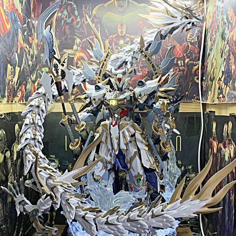 三国摩动核高达MG手办吕布敖丙白虎曹仁白起关羽干将机甲盲盒福袋|undefined