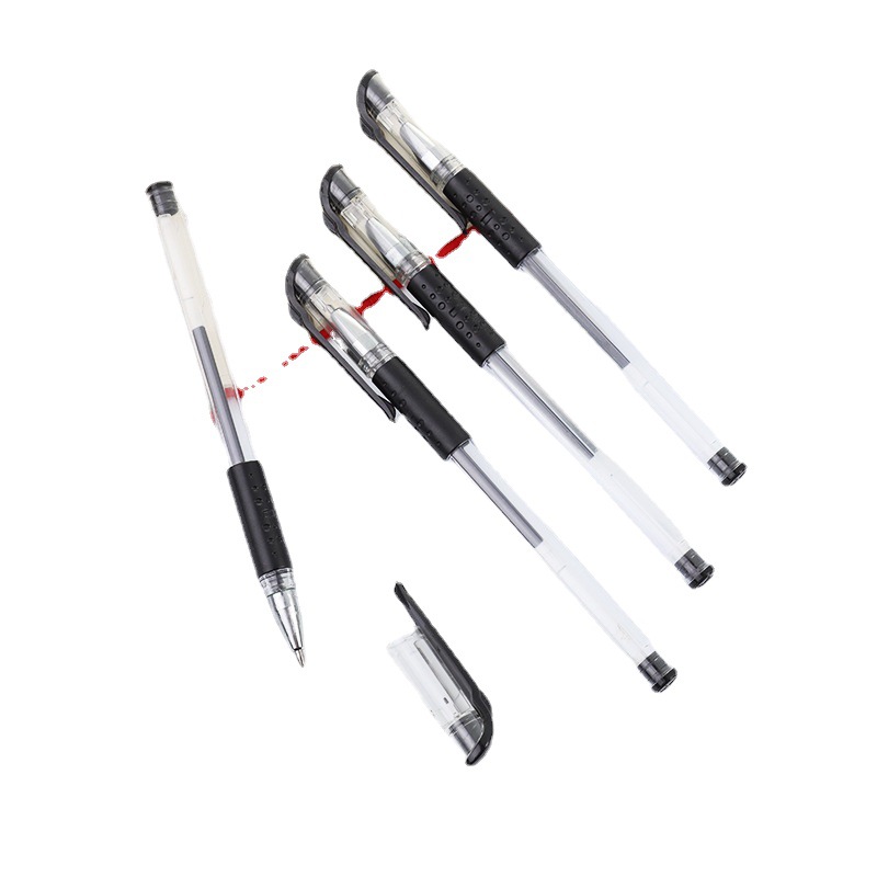 Suministros de papelería al por mayor, bolígrafos de escritura, bolígrafos de gel para estudiantes, bolígrafos coreanos bonitos a base de agua, bolígrafos negros para firmas, transfronterizos