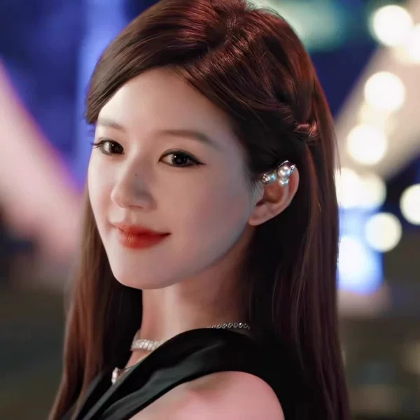 Let Me Dazzle Zhao Lusi's Same Style Pearl Ear Clip Without Pierced Earrings 2025 New Hot Style High-End Ear Bone Clip