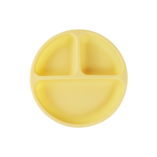 Amazon Baby Silicone Compartment Dinner Plate Baby Food Bowl All-in-one Anti-fall Suction Cup Bowl Children's Feeding Tableware