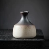 Coarse pottery small flower device (style three)