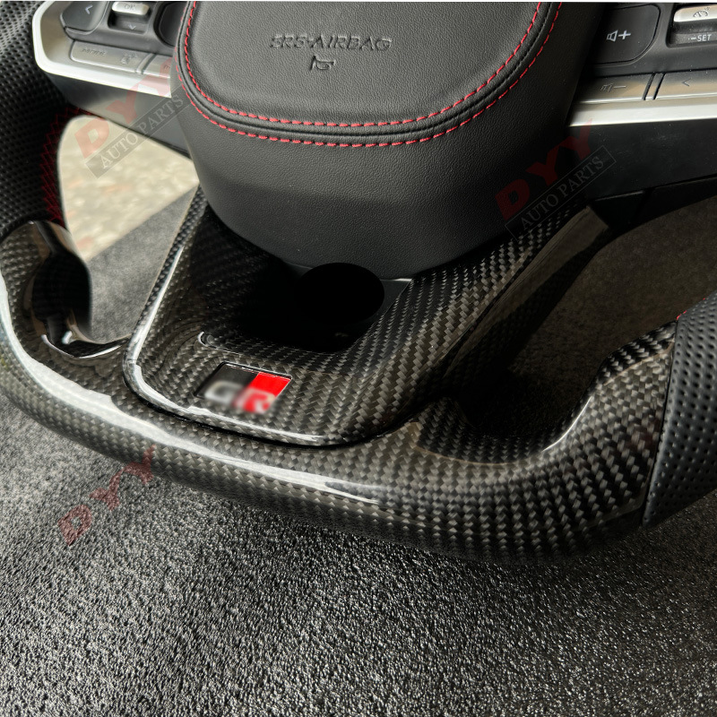 Suitable for Nx/Rx/Lx570/Gx460 Upgrade Lc Modified Gr Carbon Fiber Steering Wheel Real Carbon Steering Wheel Old to New