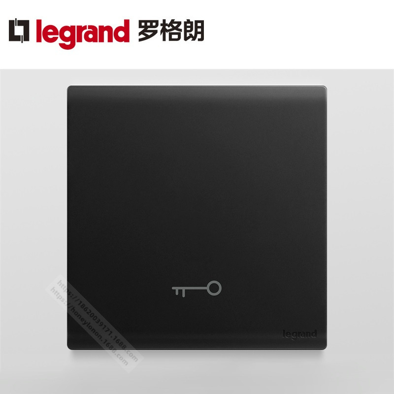Legrand/罗格朗 简悦 门禁开关_石墨黑 F6R/31MJ-C