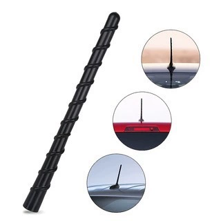 15 sm universal spiral avtomobil antenası, üç vintlə