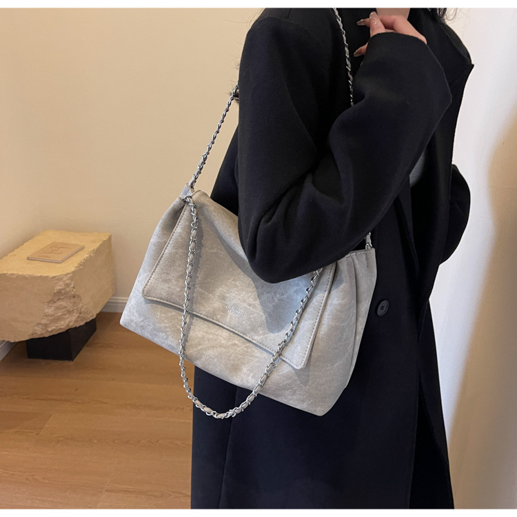 2023 Nieuwe Hot Selling Hoge Capaciteit Vrouwen Tas Geavanceerde Gevoel Draagtas Veelzijdige Een Schouder Crossbody Keten Tas_voghion.com