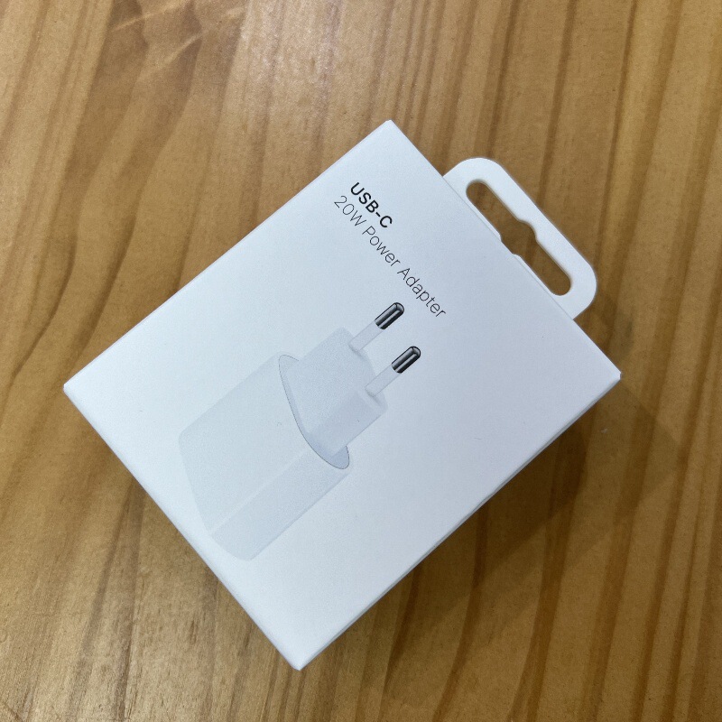 Cross-Border Pd20W Charger Eu European Standard Charging Head Suitable for Apple iPhone 17/16/15 Pd Fast Charging Neutral