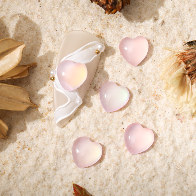 복숭아 심장 가루 7.8*7.8mm