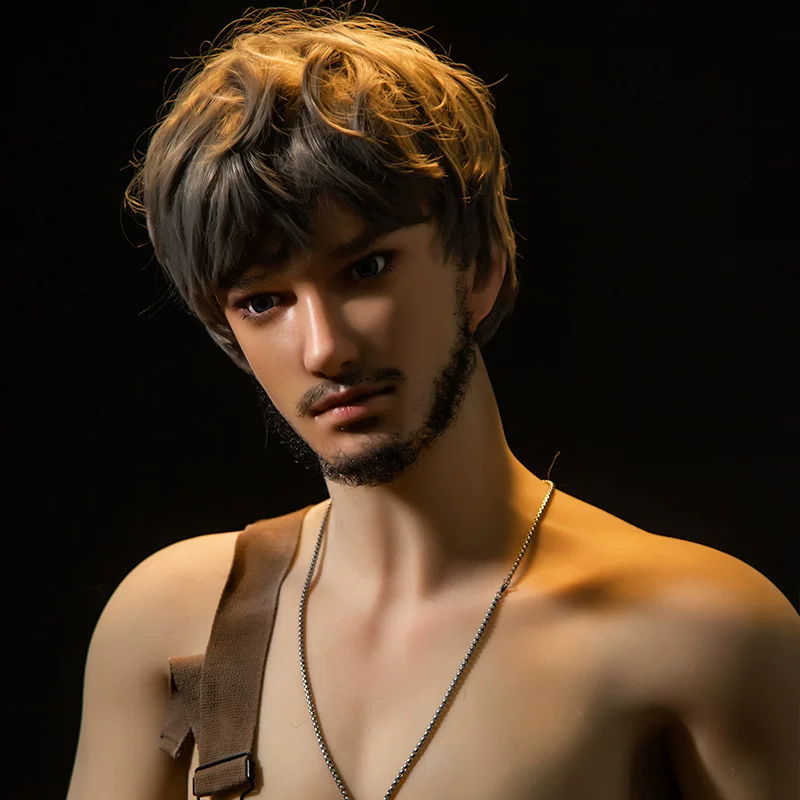 Cross -border women with the whole body of the whole body solid silicone male doll gay real adult sex anus can be inserted into the masturbation device
