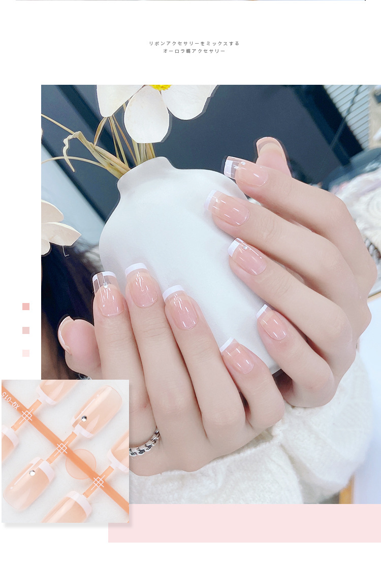 Sweet Transparent ABS Nail Patchespicture1
