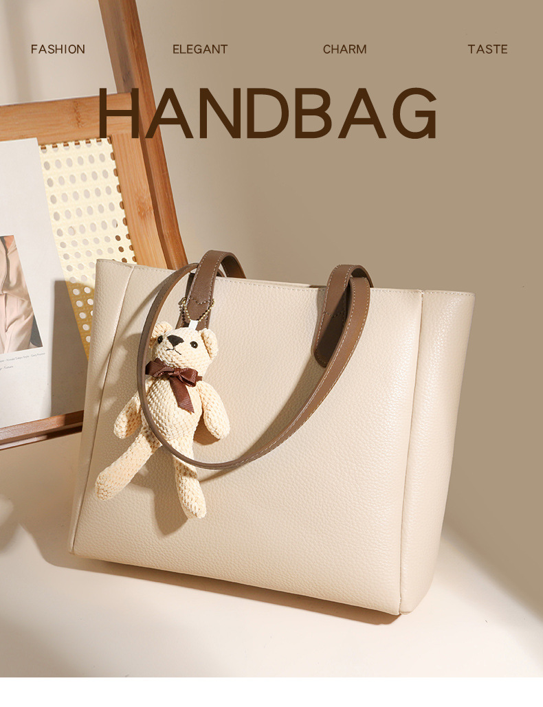 Women's Bag Tote Bag Korean Style Retro Commuter Large Capacity Bag All-match High-end Shoulder Bag_voghion.com