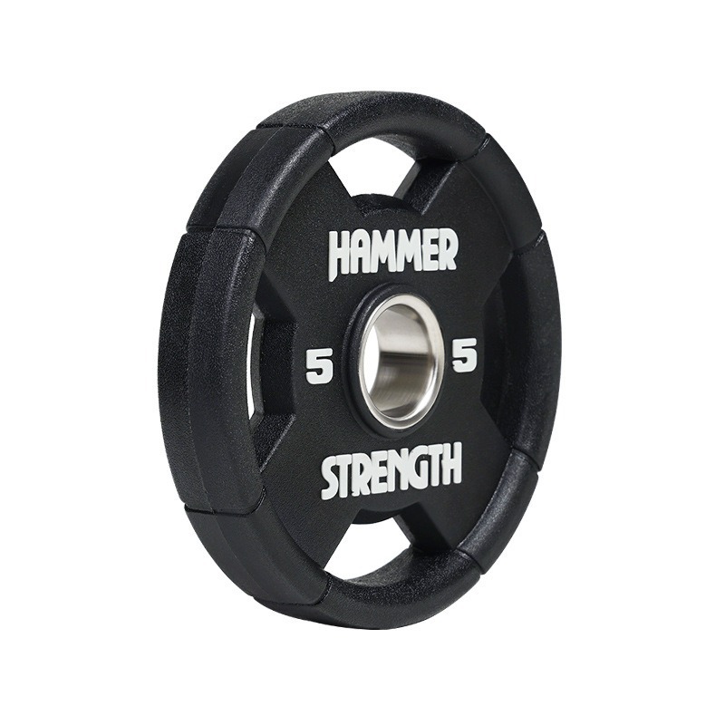 Barbell competitiva PU color envoltura barbell gimnasio fuerza comercial mano agarrar barbell volador profesional