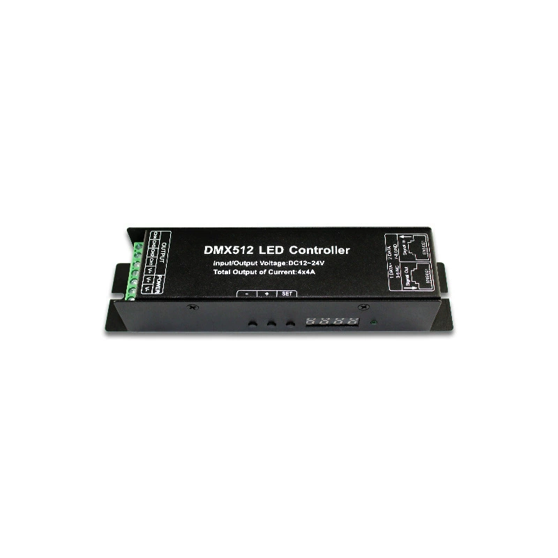 Фабричная прямые продажи 4-канальные декодер DMX512 RGBW контроллер DMX контроллер сценический инженер DXM главный контроллер