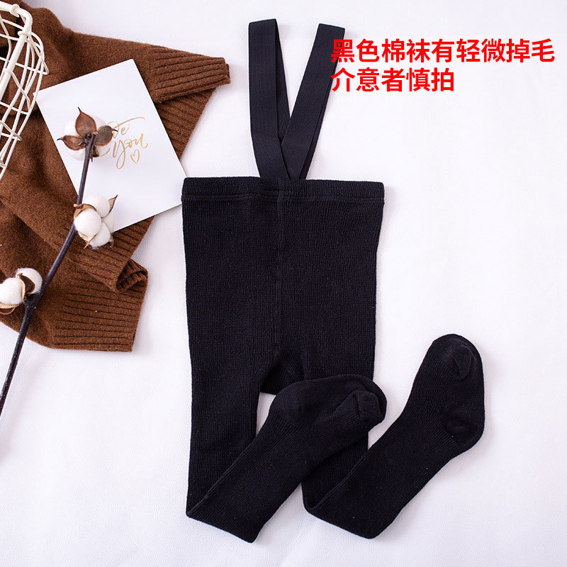 Pantalones de levantamiento de pesas de comercio exterior pantimedias de bebé primavera celebridad de Internet polainas de bebé cintura alta protección del vientre pantalones de la Liga mono calcetines de los niños