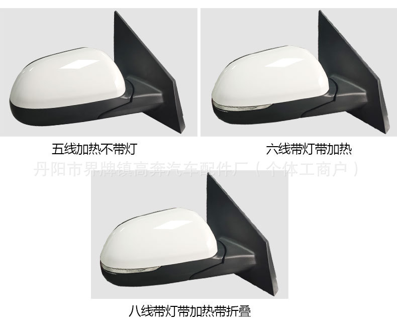 Suitable for 2017-2024 K2 Kxcross Rearview Mirror Assembly Rio Russia Type Reflector