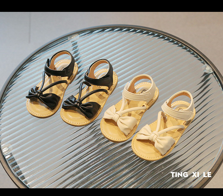Versione coreana di sandali casual con suola morbida, scarpe da spiaggia estive per bambine, scarpe per bambini 2023_voghion.com