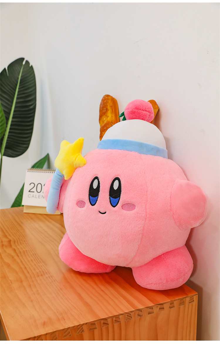 Cross-Border Magic Star Kirby Plush Toys, Dolls, Pillows, Claw Machine Redemption Gifts, Foreign Trade Wholesale