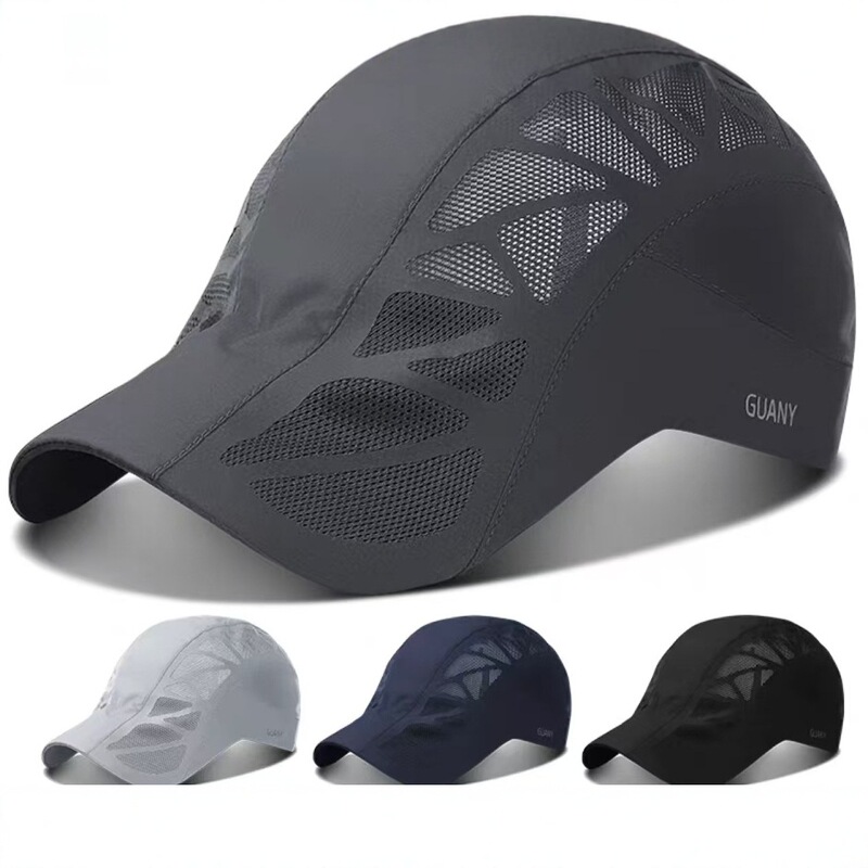 Men's Hat Trendy New Fashion Quick-drying Forward Cap Men's Summer Breathable Cap Instagram Popular Brand Baseball Cap Net Cap