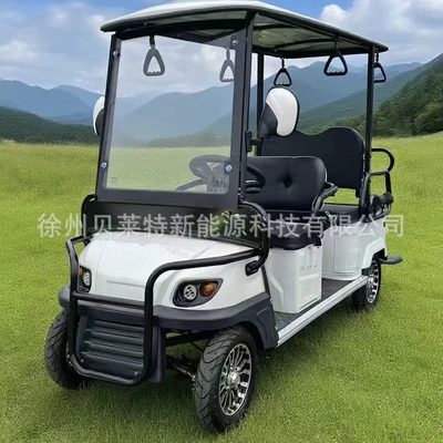 Xt Xiangtu Travel 6-Seat Golf Cart Scenic Spot Mobility Vehicle Tourist Sightseeing Vehicle Four-Wheel Electric Vehicle Family Vehicle (Elektrikli qolf avtomobilləri)