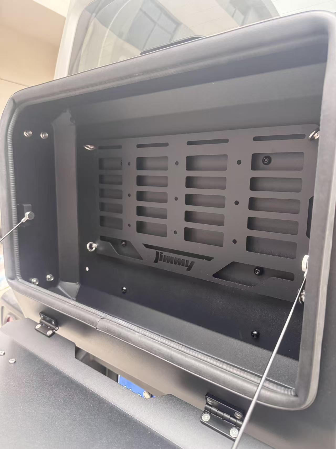 Suitable for the New Suzuki Jimny Tailgate Modification Toolbox, Made of All-Aluminum Alloy, Universal for Suzuki Jimny