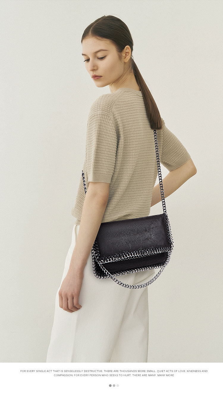 Straw Bag Bags Type Unisex Small Velvet Solid Color Elegant Streetwear Chain Square Magnetic Buckle Straw Bag