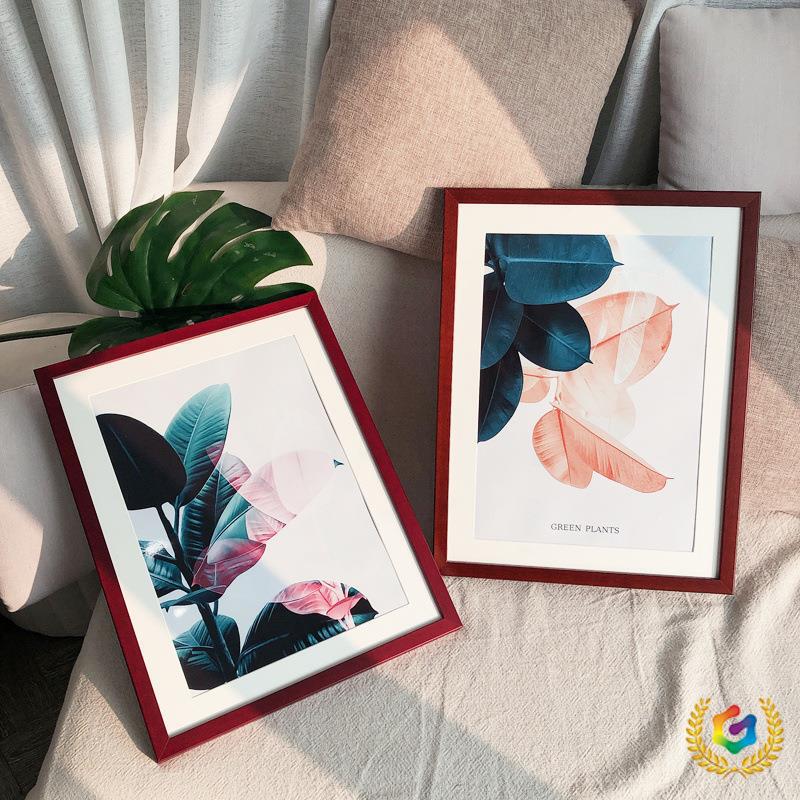 Minimalist Picture Frame for Wall Hanging 8K 4K Four-Open Eight-Open A3 A4 Framed Photo Sketch Picture Frame 161820inch