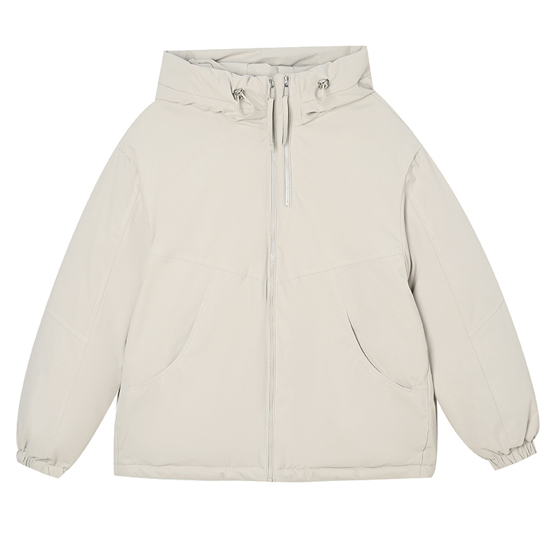 Anti-temporada ropa de plumón de mujer corta 2025 nuevo estilo coreano pequeño color sólido ropa de moda de pan dulce abrigo cálido