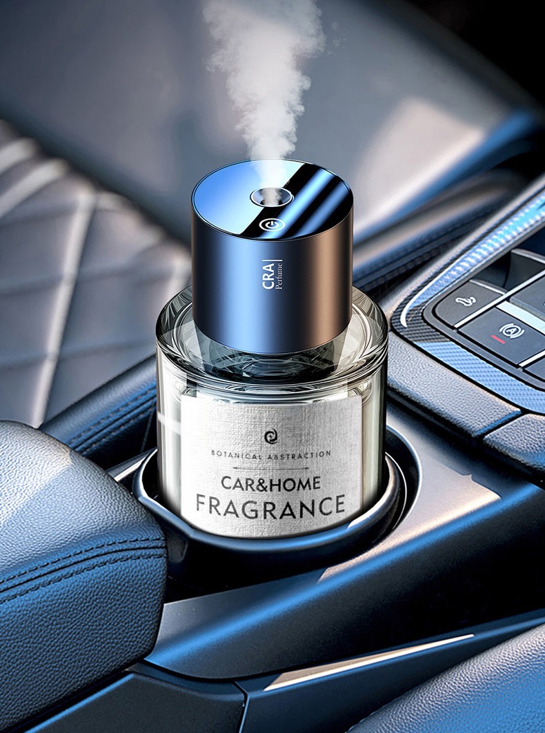 Smart Car Aromatherapy Machine, Car Perfume Automatic Spray Humidifier, In-Car Fragrance, Car-mounted Auto Start/Stop Aromatherapy Machine