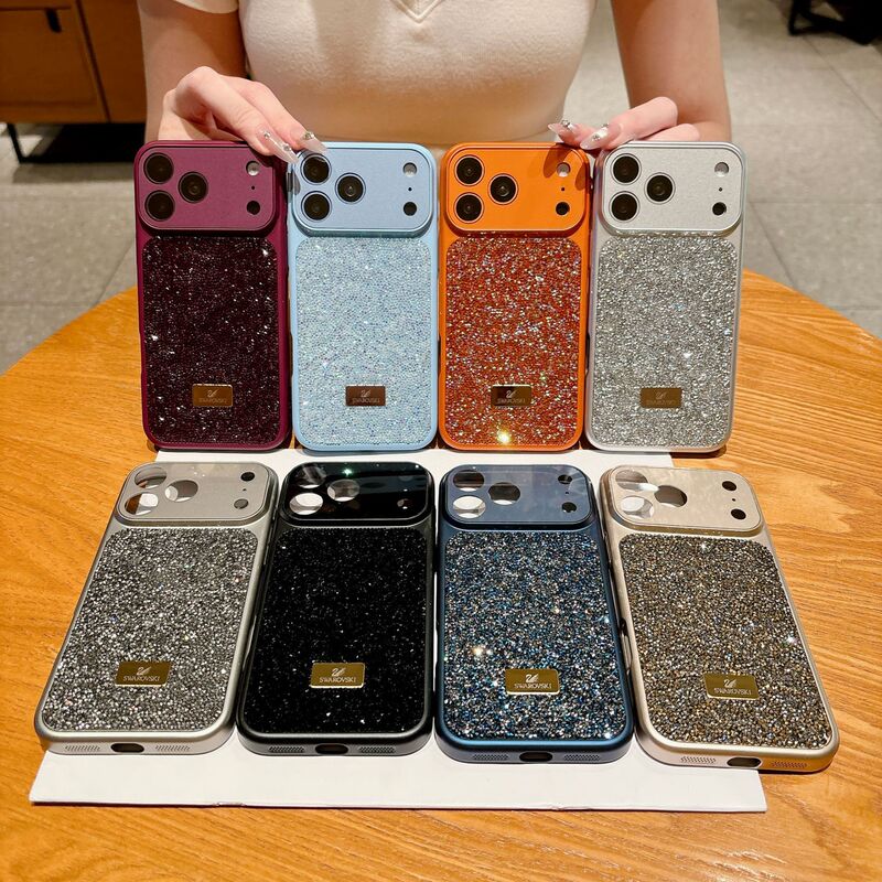 Suitable for Apple 18Promax Corning Glass Phone Case That Transforms into a Phone Case in Seconds, Iphone17Pro Flash Diamond 16/15 Protective Case Suitable for Apple 18Promax Corning Glass Phone Case That Transforms into a Phone Case in Seconds, Iphone17Pro Flash Diamond 16/15 Protective Case