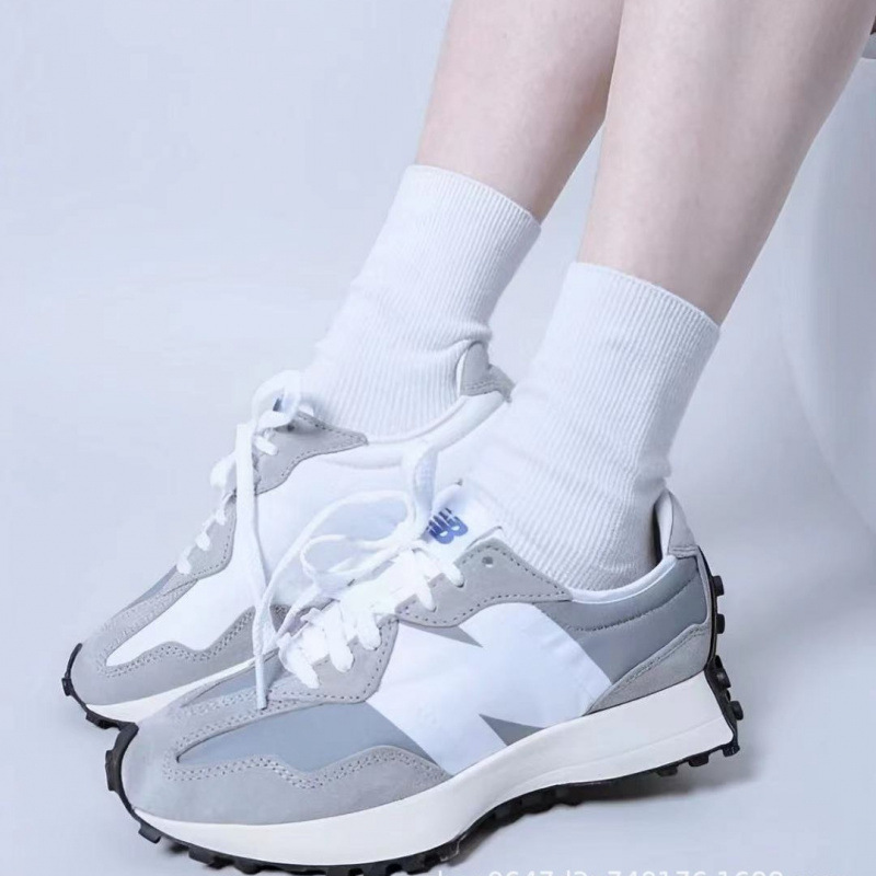 2026 New Model Putian Shoes New Balance Nb327 Original Gray Running Sneakers Retro Casual Unisex Couple Style
