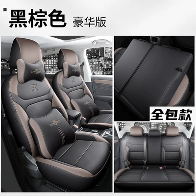 Modelə uyğun (Original) oturacaq örtükləri – cushion - all-inclusive-deluxe-edition-black-and-brown-jetta-vs7