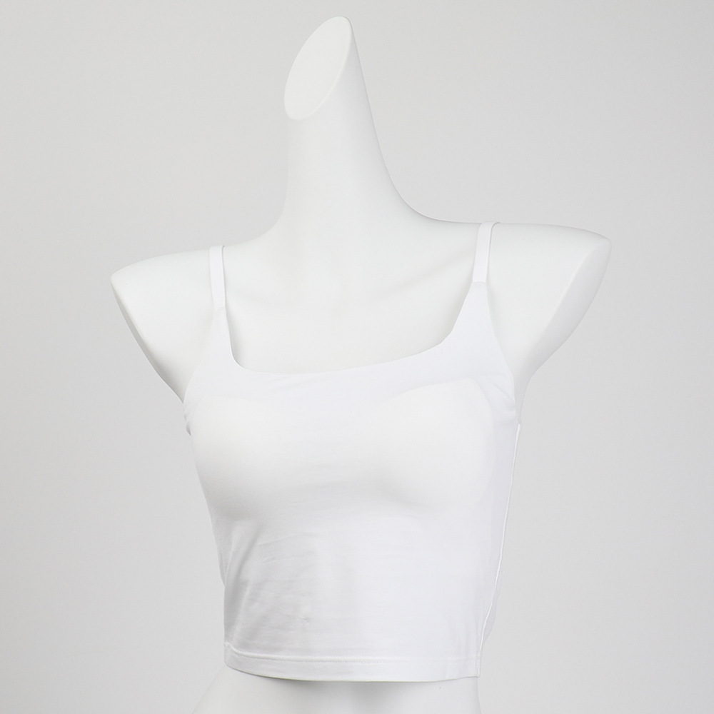 BM Honda con almohadilla en el pecho verano belleza espalda interior sin costuras desgaste puede ser usado fuera de pecho envuelto tubo superior integrado fábrica de fuente femenina