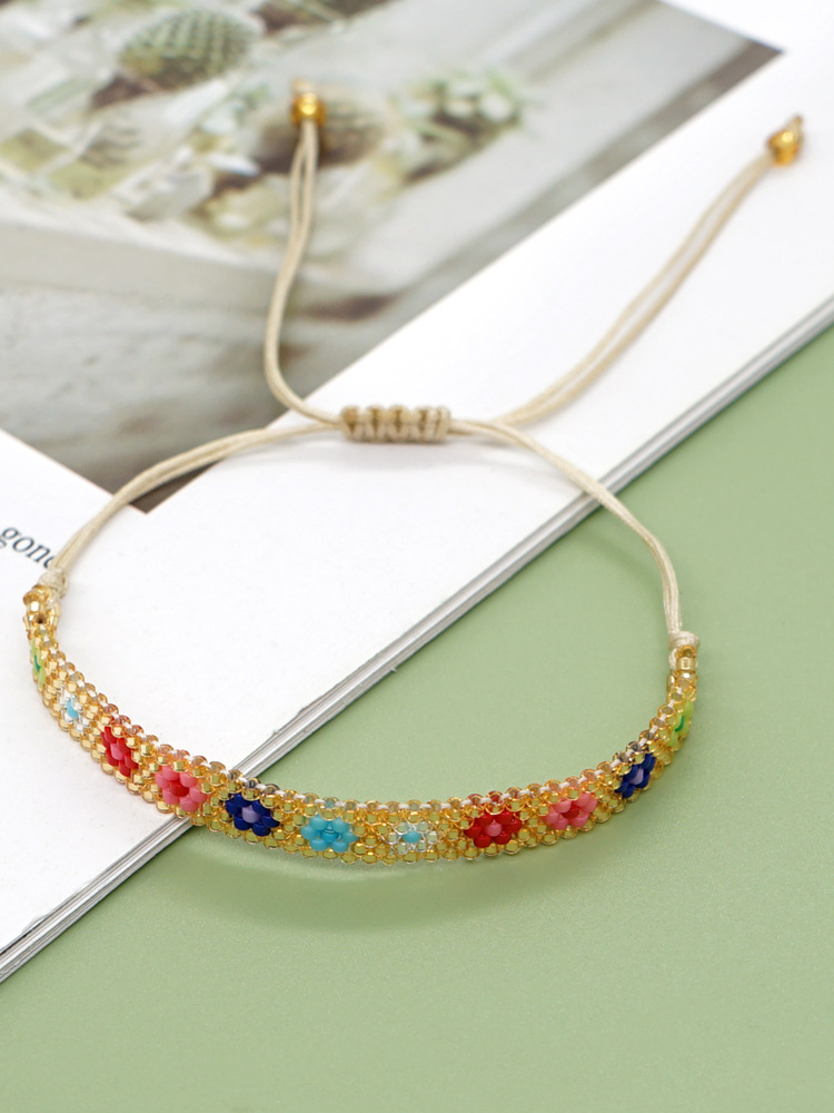 Fashion Simple Bohemian Ethnic Beaded Bracelet Miyuki Bead Bracelet