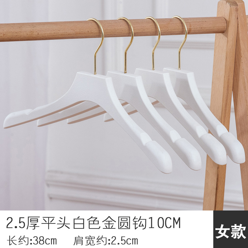 여성용 2.5 두꺼운 플랫 헤드 화이트 골드 서클 후크 10CM