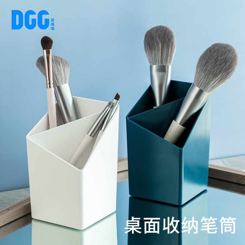 北欧ins笔筒学生收纳盒办公桌面笔桶少女心网红笔筒女ins笔筒卡通