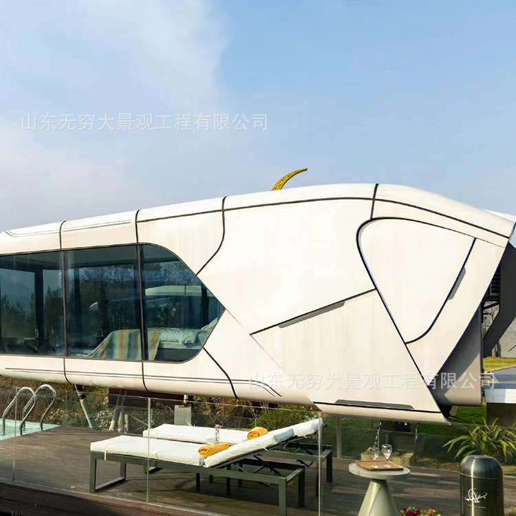 Al Aire Libre Hotel B & B cápsula espacial fábrica apartamento escénico lugar móvil casa B & B cápsula espacial insonorizado