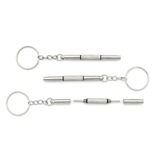 Mini screwdriver three-in-one three-purpose screwdriver glasses accessories repair tool portable multi-function screwdriver