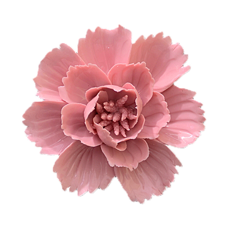 Decoración de Pared de Flores en Cerámica Tridimensional para Sala de Estar y Dormitorio image 5