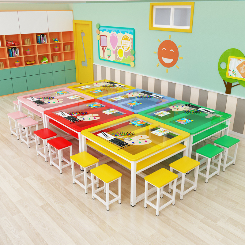 뜨거운 판매 둥근 120*120*74 단일 테이블 (더블 레이어)