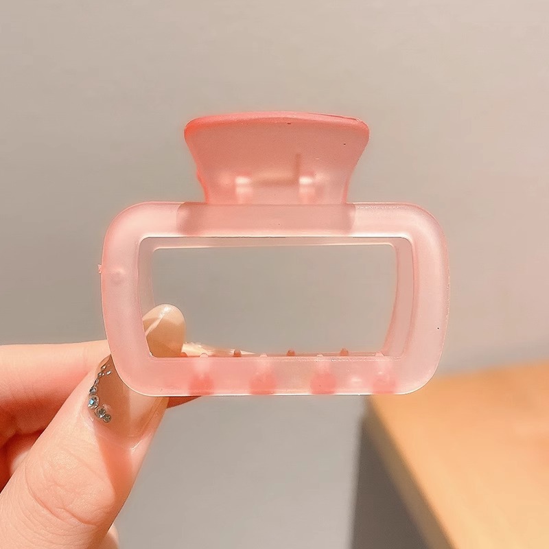 Clip de agarre simple de verano, volumen de cabello de alta calidad, clip de tiburón, horquilla grande, horquilla, nuevo cabello femenino, tocado 2024