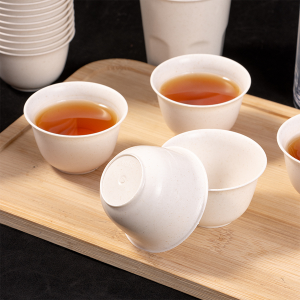 Disposable convenient tea cup for traveling