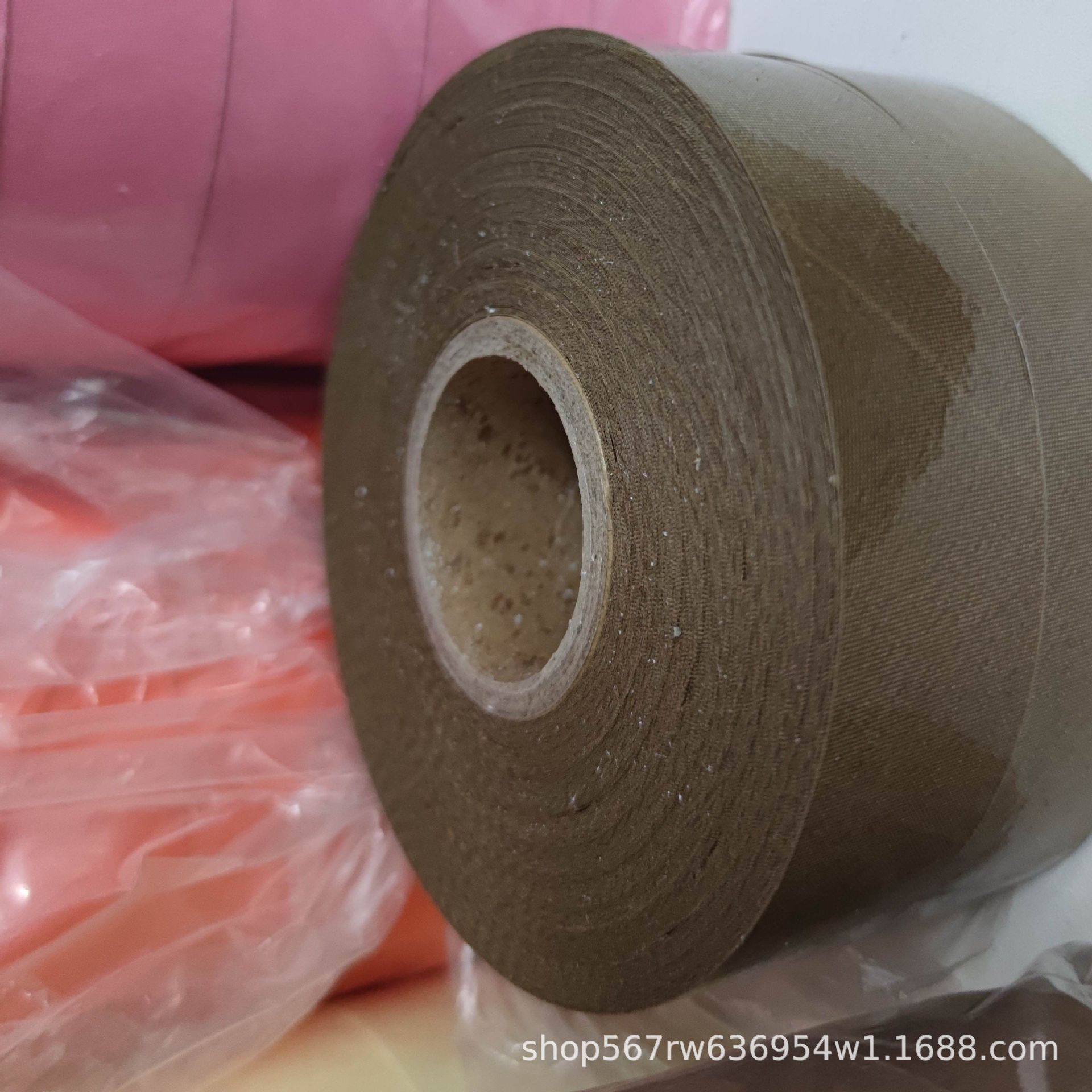 En stock venta al por mayor sarta de poliéster 3,0 cm borde tira de envoltura borde tira de tela con cortina delantal impermeable