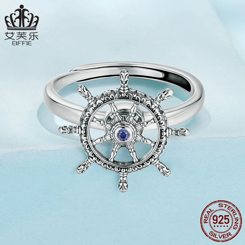 retro кольцо, модное кольцо одного размера, европейский стиль, образец серебра 925