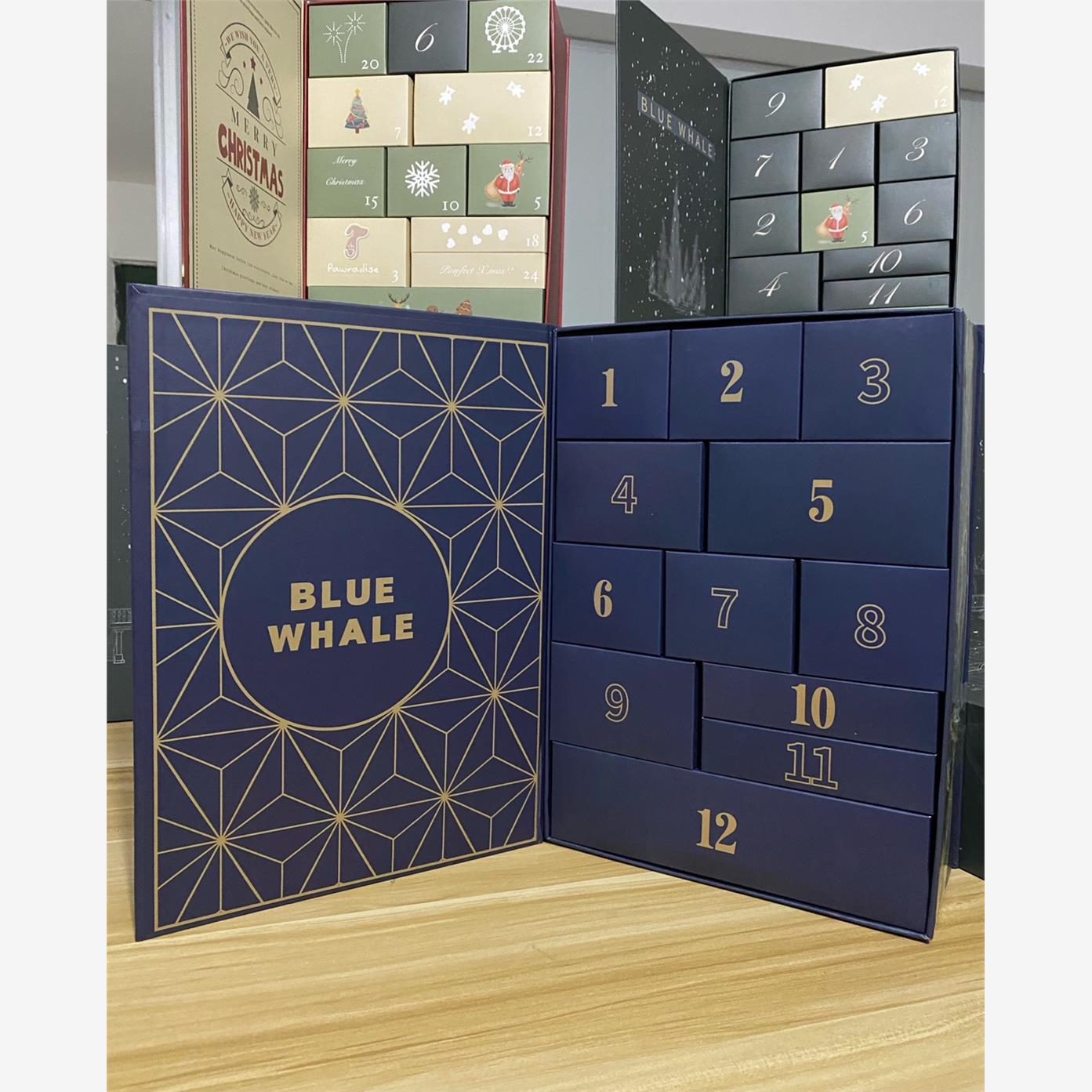 盲盒礼盒空盒倒数日历送男女友生日圣诞节礼物盒定.制伴手礼品盒