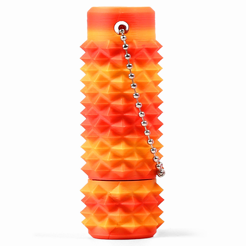 Fidget rotatorio impreso en 3D, juguete antiestrés portátil