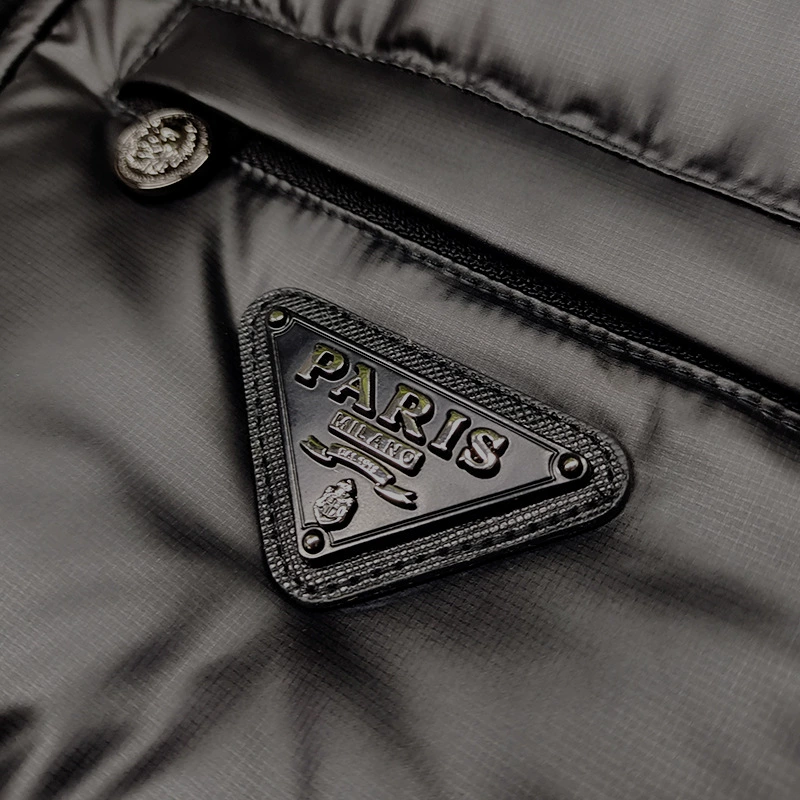 Winter windproof keep warm branded down jacket, increased thickness