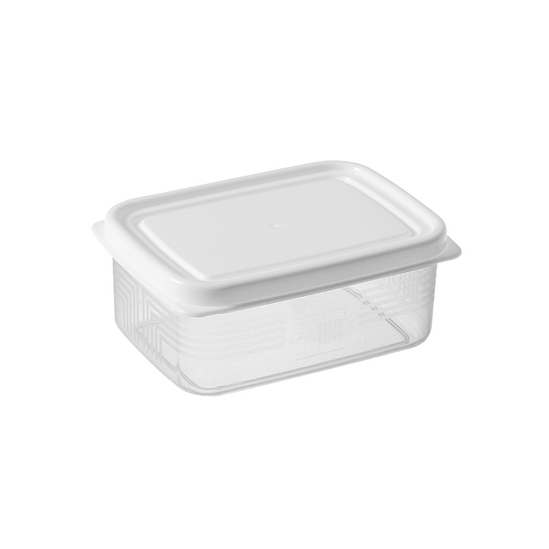 2+1 해외직구 도시락통 반찬통 // A29 냉동 고기 상자 직사각형 흰색 뚜껑 바닥 통과