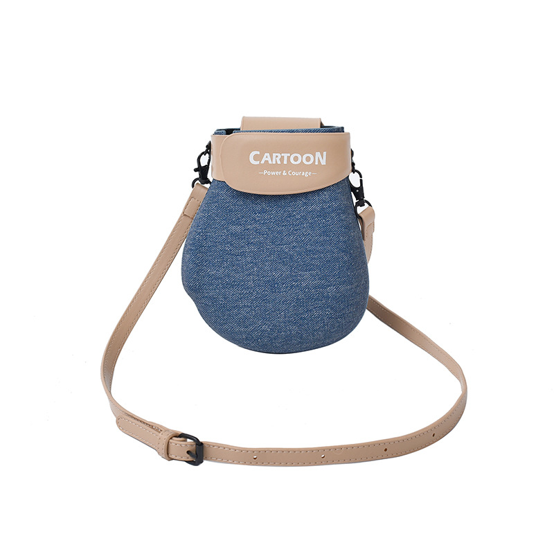 Versión coreana del bolso de teléfono móvil de nicho 2025 verano nuevo bolso femenino guantes creativos bolso de hombro bolso de mensajero de color de contraste retro